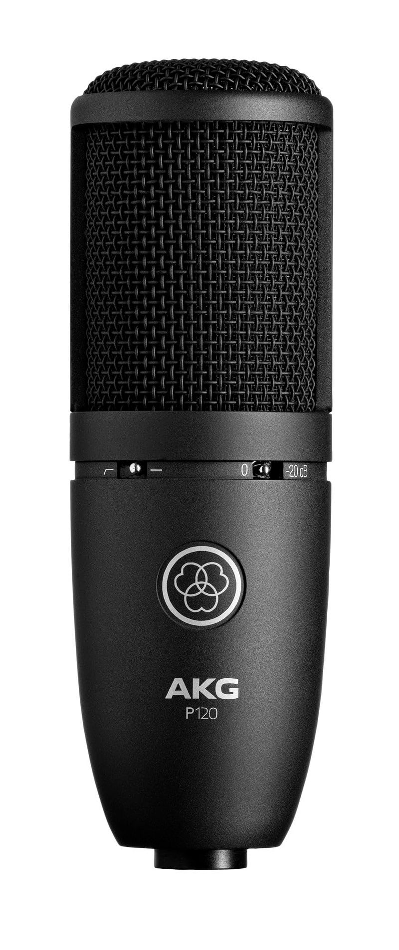 ميكروفون استوديو مكثف AKG P120 أسود XLR