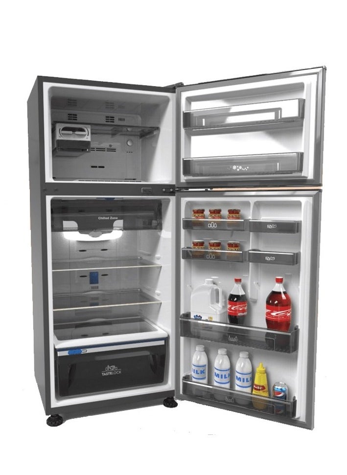 ZANUSSI Refrigerator top freezer Net Capacity 331 liter No Frost silver 922061019 / ZRT37204SA  - Image 2