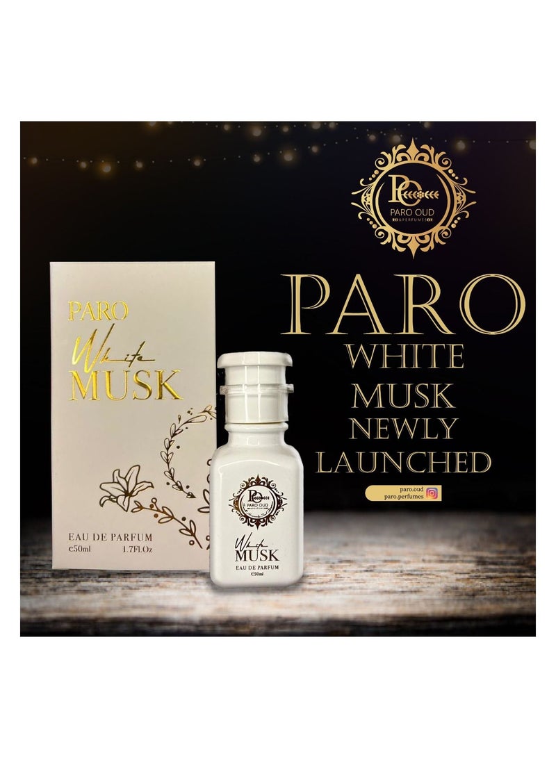 PARO OUD White Musk Perfume  EDP 50ml - Image 1