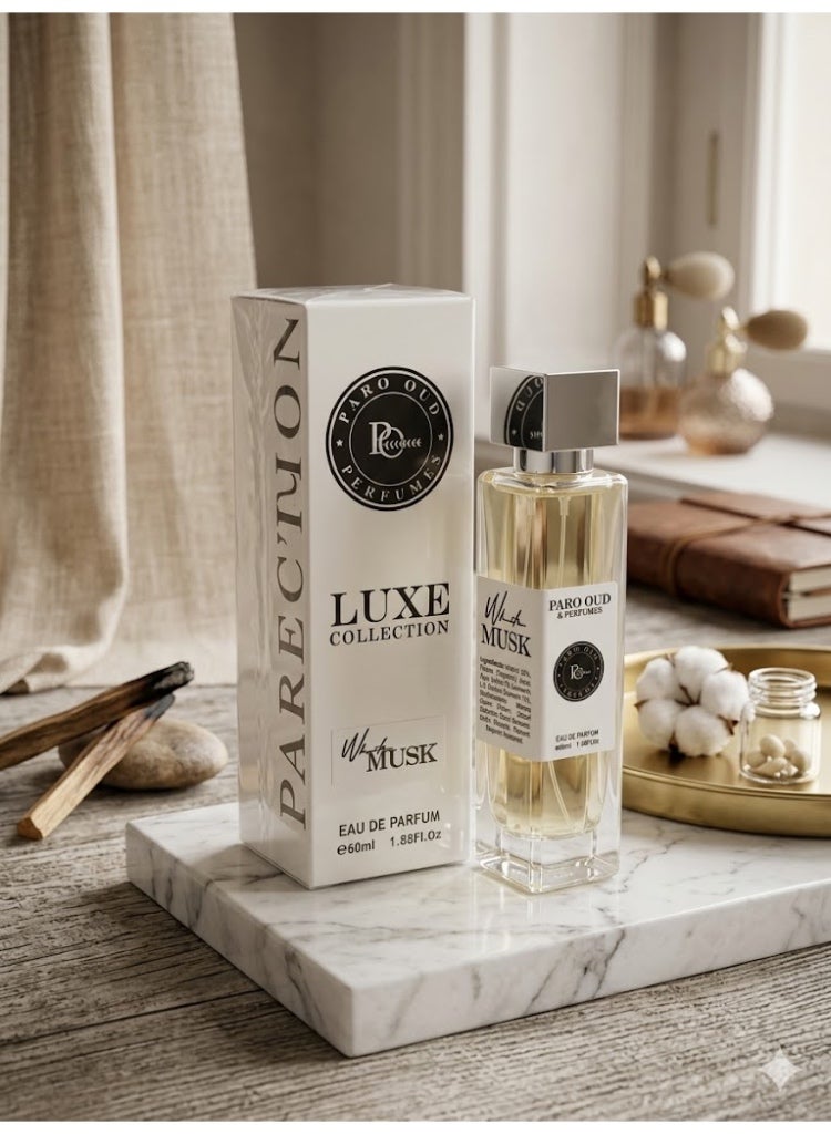PARO OUD White Musk Perfume  EDP 60ml - Image 3