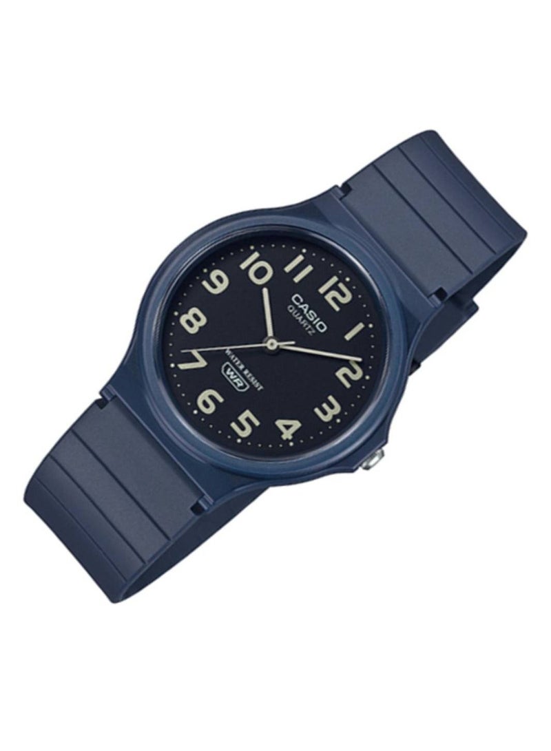 CASIO Casio Water Resistant Analog Resin Band Watch - MQ-24UC-2BDF  - 34mm  - Image 2