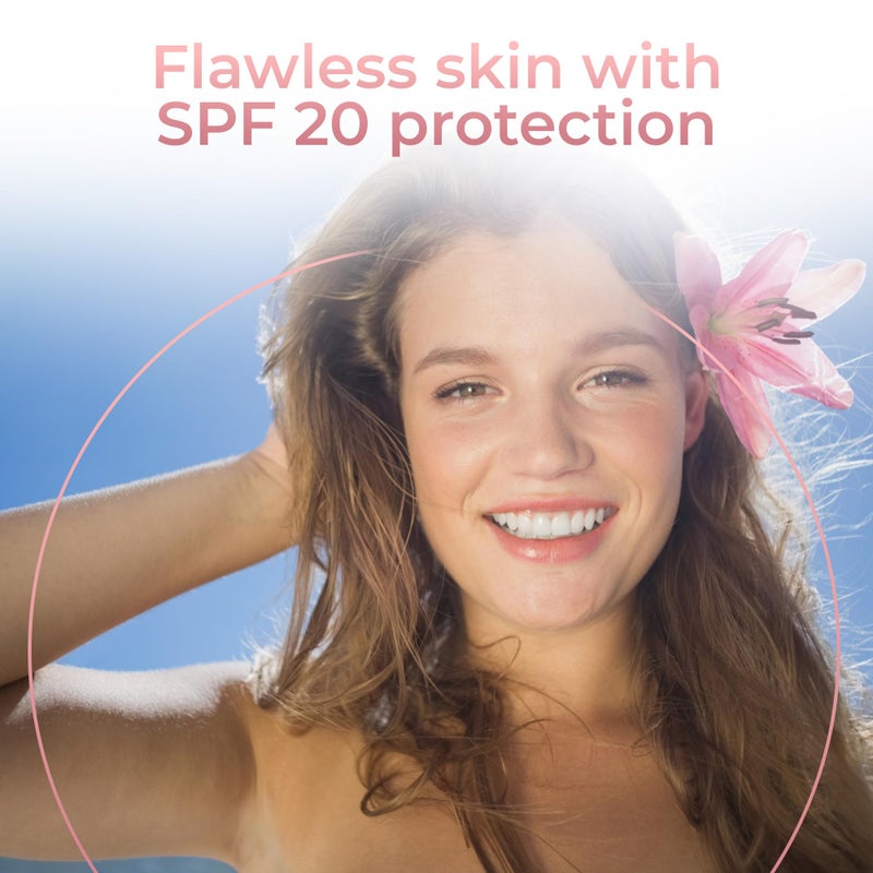 Sweet Face Minerals Light Concealer (20g Sifter Jar) Mineral Makeup Matte Loose Corrector Powder Bare Face Cover Up Hide Blemishes Redness Under Eyes Dark Circles Scars Baked On Full Coverage SPF 20 - Image 4