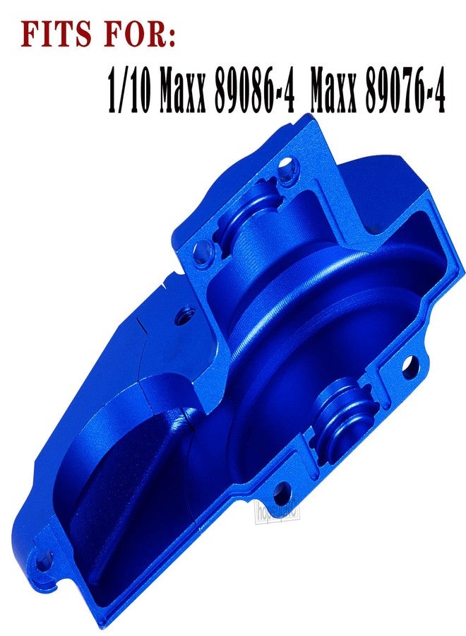 hopsupRC RC Aluminum Gear Cover Box Upgrades Part for 1/10 Maxx 89086-4 89076-4 Rc Car,Aolly Gear Cover Box Hops Up,Replaces 8987,Navy Blue - Image 2