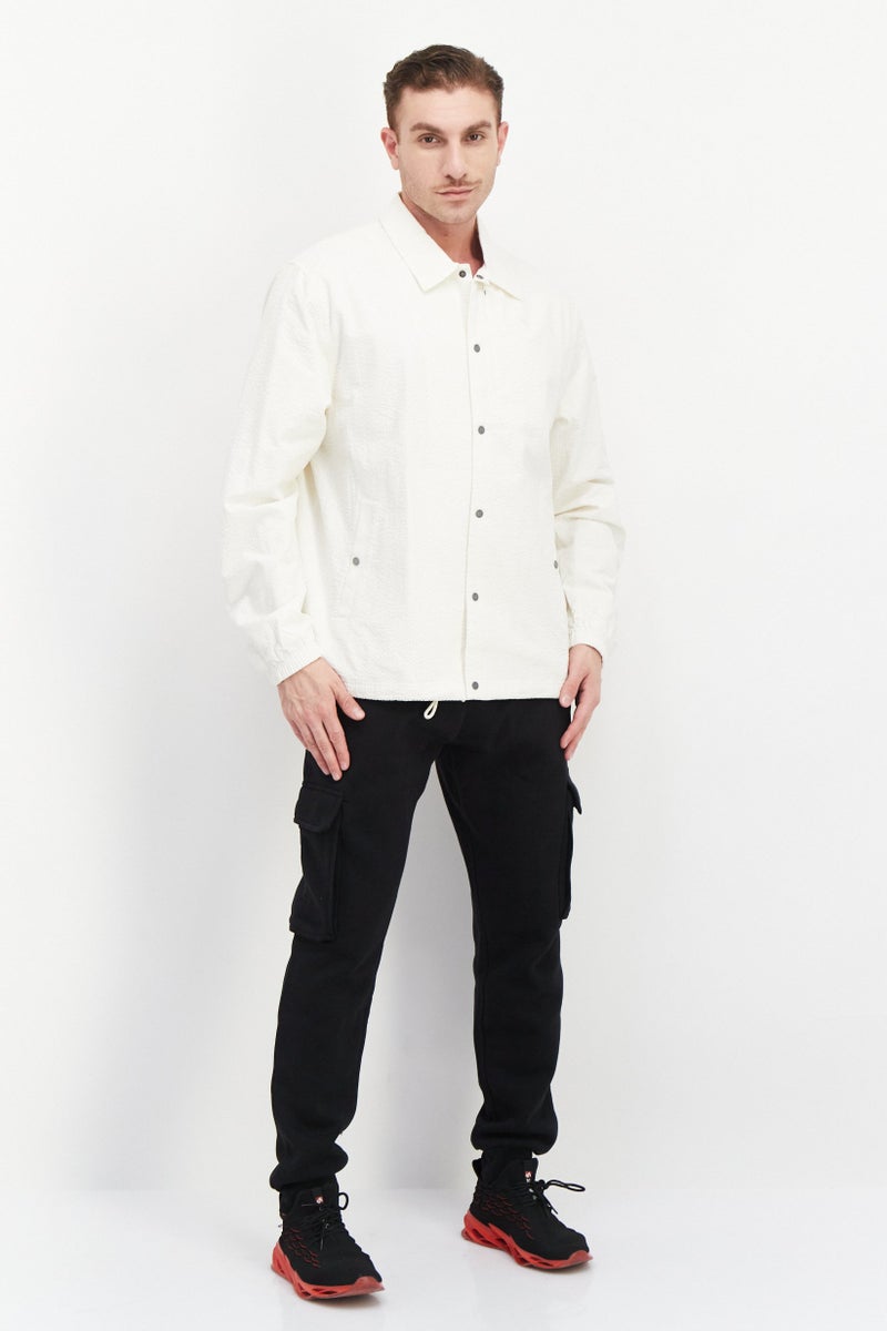 PUMA Men Sportswear Fit Training Jacket, Off White - Image 3