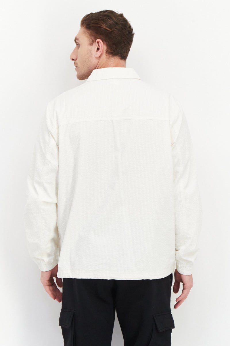 PUMA Men Sportswear Fit Training Jacket, Off White - Image 2