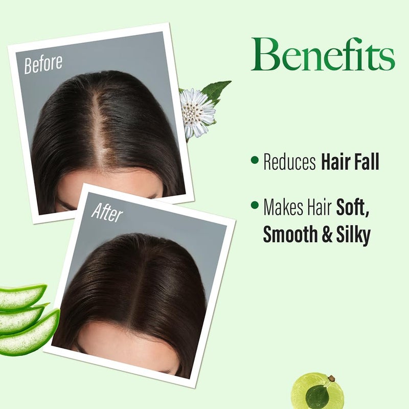 KESH KING Anti Hairfall Shampoo | with Ayurvedic Herbs & Aloe Vera | Provides Healthy Nourished Scalp | for Shiny Smooth Hair | 11.49 Fl Oz/340ml - Image 4