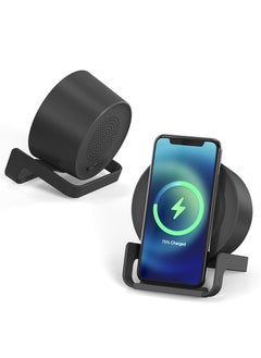 ProOne ProOne PSG40 4 in 1 Wireless Charger Night light/Gradient Lamp Bluetooth Speaker Mobile Stand  for Bedroom, Bedside, Room Decor, Gift,  - Image 2