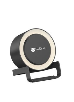 ProOne ProOne PSG40 4 in 1 Wireless Charger Night light/Gradient Lamp Bluetooth Speaker Mobile Stand  for Bedroom, Bedside, Room Decor, Gift,  - Image 4