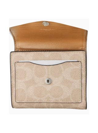 Trifold Wallet Taupe Coach Wallet COACH Small Trifold Wallet
