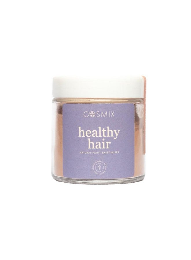 Cosmix Healthy Hair | For Healthy Scalp & Hair | Biotin Booster | Superfood Blend With Berries, Amla & Bamboo Shoot | 60G - 40 Servings | No Preservatives No Added Sugar | Plant Based, Powder - Image 1