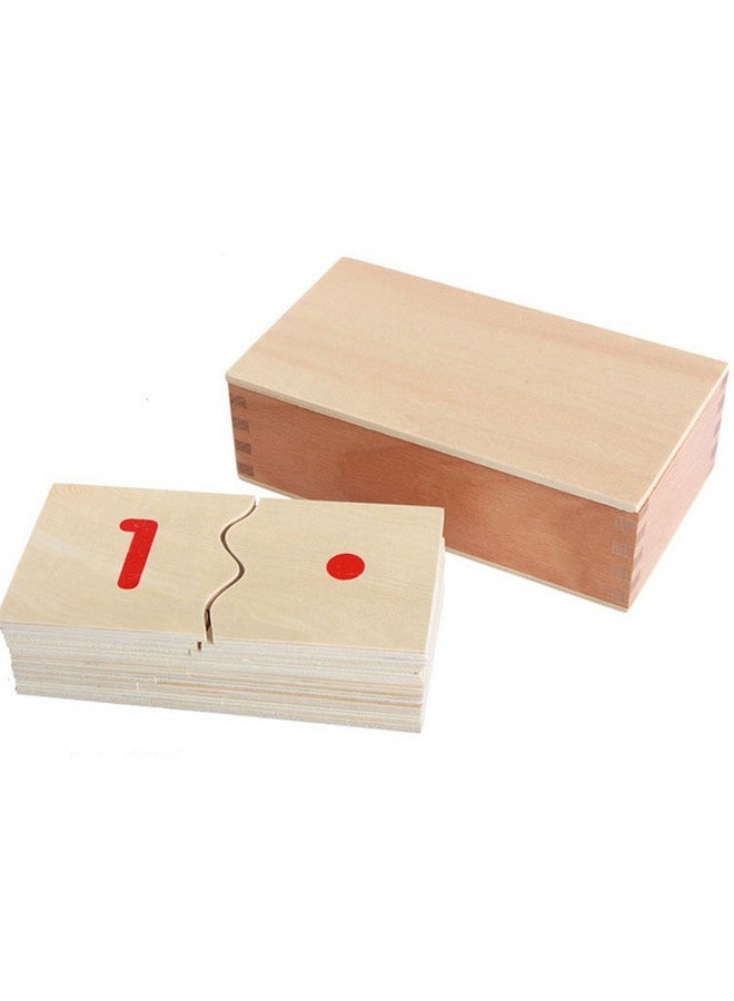 Leader Joy Montessori USA Montessori Math Materials Number Puzzle 1-10 for Preschool Early Learning Tool - Image 5