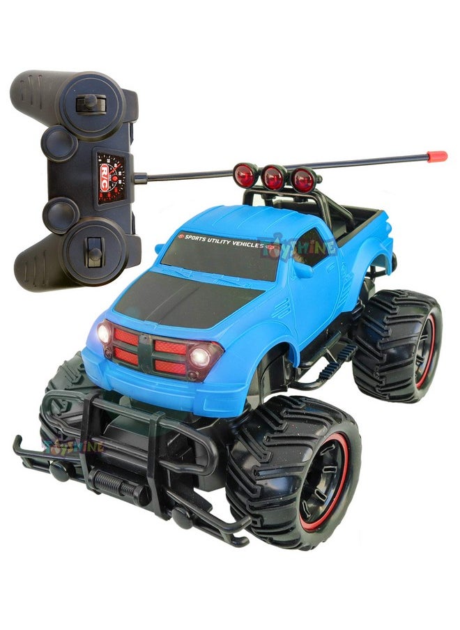 Toyshine - Toyshine Hummer Cross-Country Remote Car, 1:20 Scale, Rechargeable, Blue - Image 1