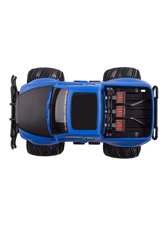Toyshine - Toyshine Hummer Cross-Country Remote Car, 1:20 Scale, Rechargeable, Blue - Image 1
