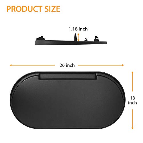 MixRBBQ Cast Iron Griddle with Bag for Coleman RoadTrip Swaptop Grills, Outdoor BBQ Camping Grills Nonstick Cooking Griddle Accessories, Full Size - Image 2