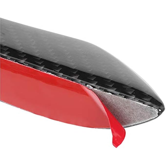 Eacam Carbon Fiber Bumper Canards Spoiler Protects Front Splitter for, Universal 4Pcs/Set - Image 2