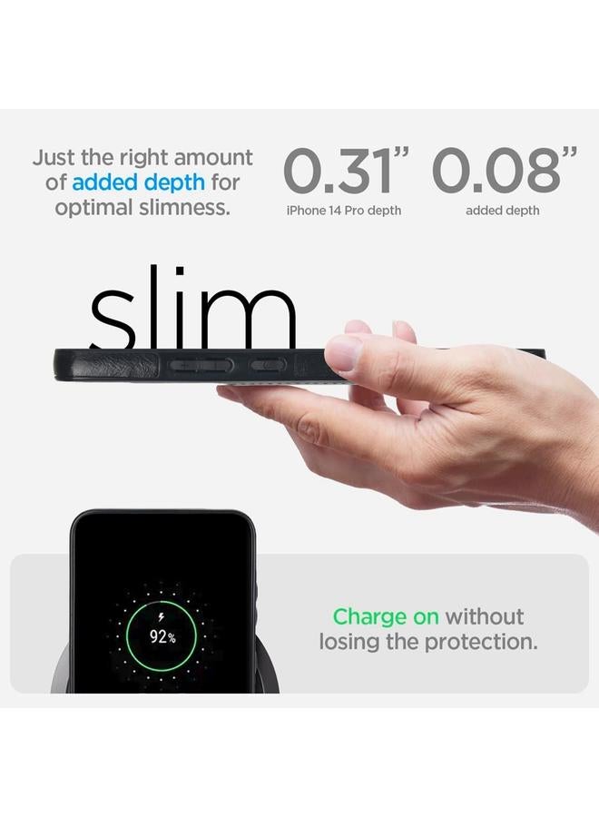 S-TOP Case For Samsung Galaxy S22 5G Retro Leather Invisible Stand MagSafe Phone Case - Image 5