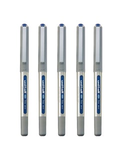 Uniball 5-Piece Eye Fine Roller Pen Blue Ink  - Image 1