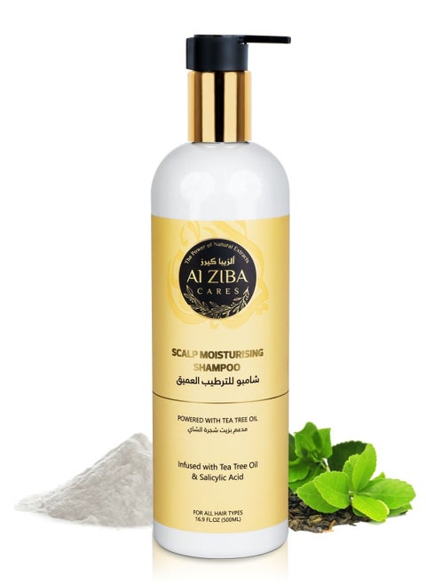Scalp Moisturising Shampoo With Salicylic Acid And Tea Tree - 500 ml