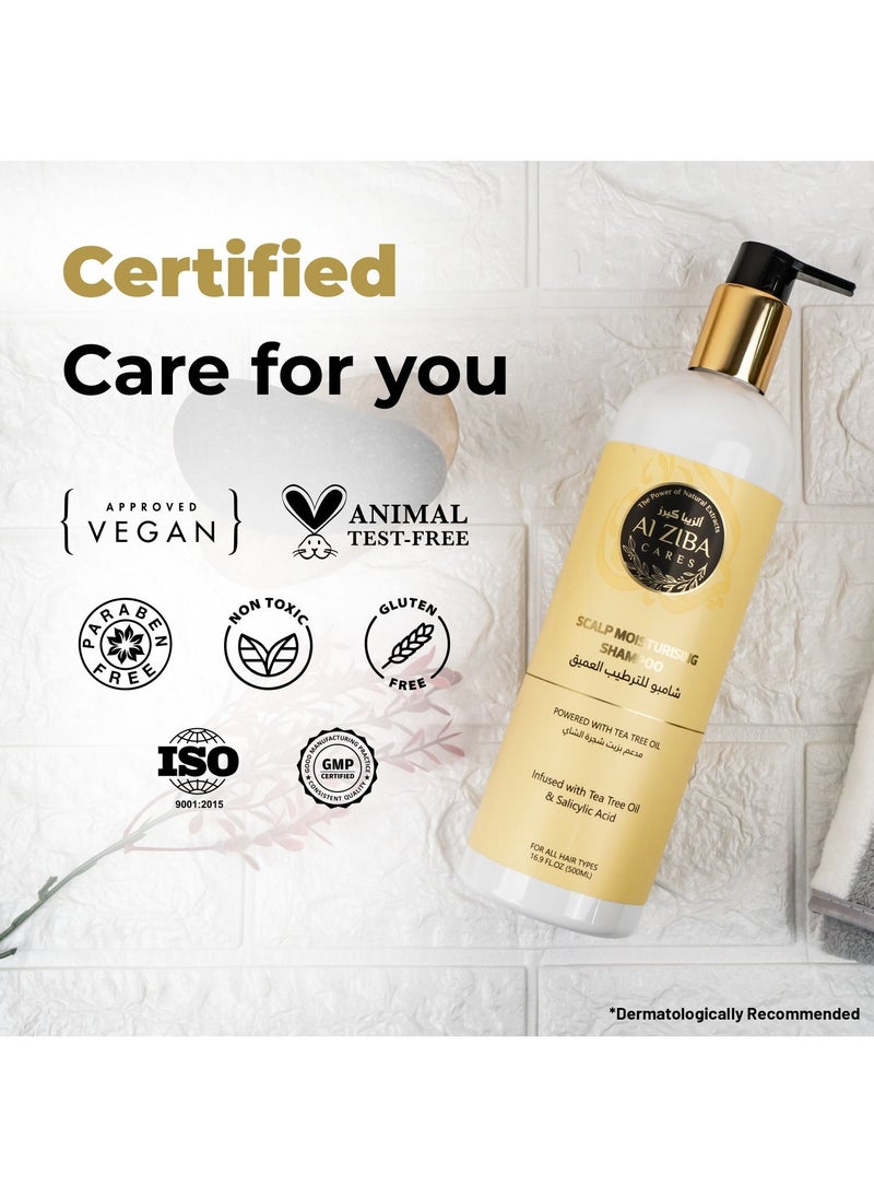 Scalp Moisturising Shampoo With Salicylic Acid And Tea Tree - 500 ml