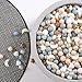 GOGOSO Star Heart Moon Ball Pit Balls Shaped Play Balls for Ball Pit 100 200 500 1000 Crush Proof Bpa Free Kids Toddler Baby Pastel PelotasClassic Mocha Blue Tone 200 - Image 3