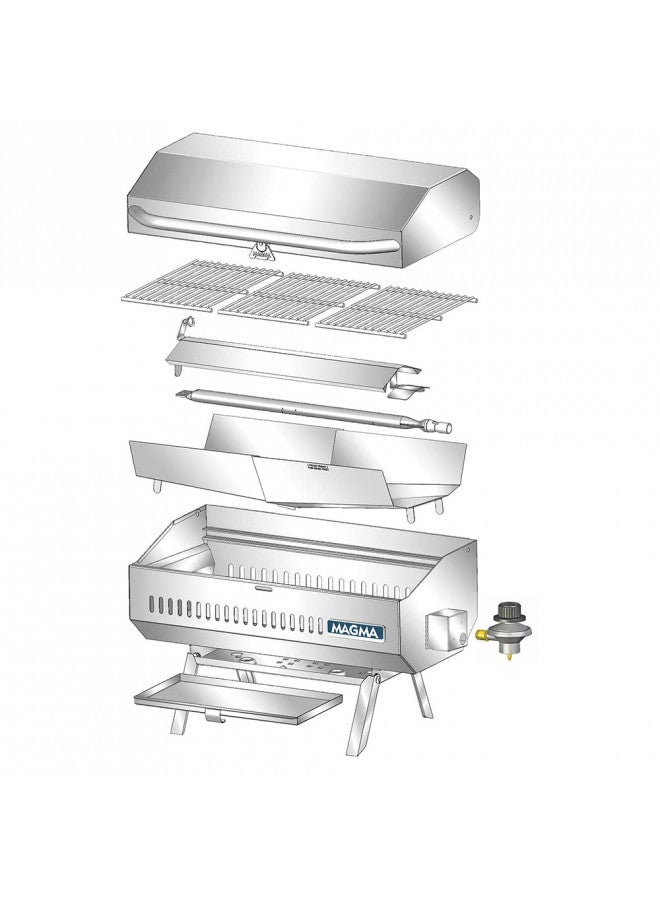 Magma Products, ChefsMate Connoisseur Series Gas Grill, A10-803, Multi, One Size - Image 2