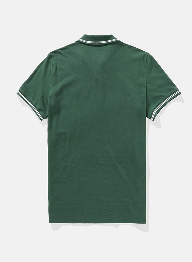 Logo Pique Polo Shirt