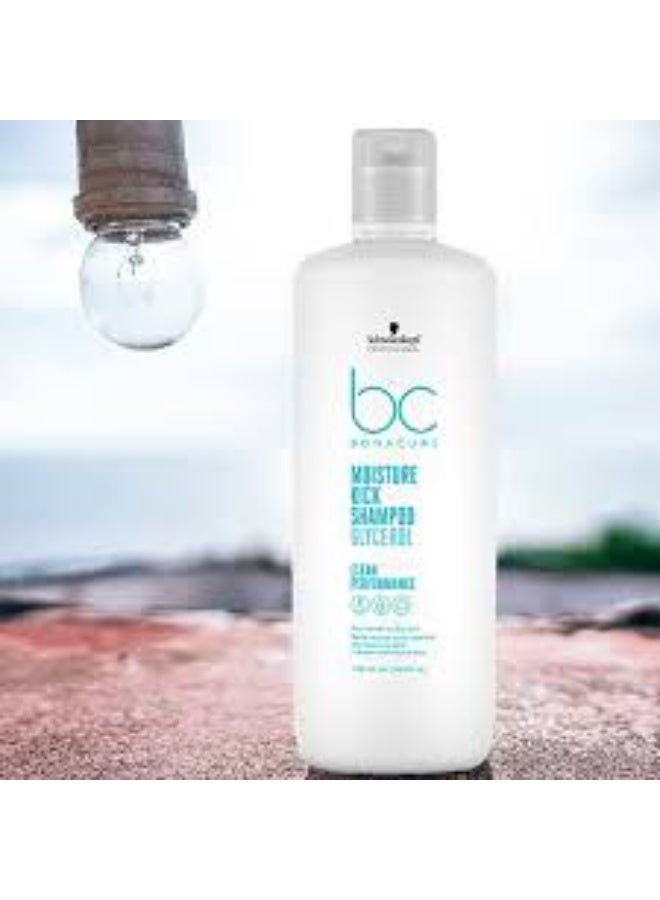 Schwarzkopf BC Moisture Kick Shampoo 1000ml - Image 3