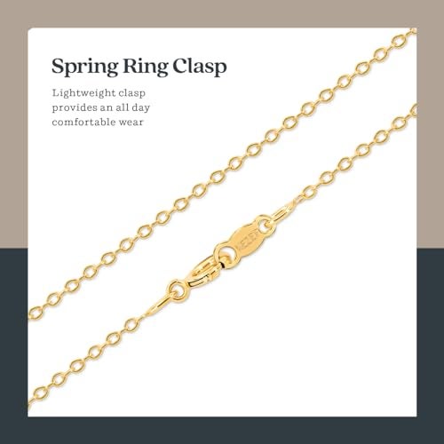 Kezef 1mm 925 Sterling Silver Necklace for Women | 16-36 inch long Silver, 18k Gold, Rose Gold Necklaces for Women - Made In Italy Real Cable Chain Jewelry | Dainty cadena de plata s925 para mujer - Image 4