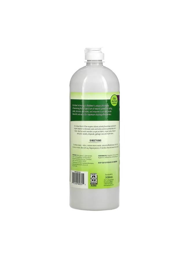 Biokleen BacOut Stain  Odor Remover Lime Essence 32 fl oz 946 ml - Image 2