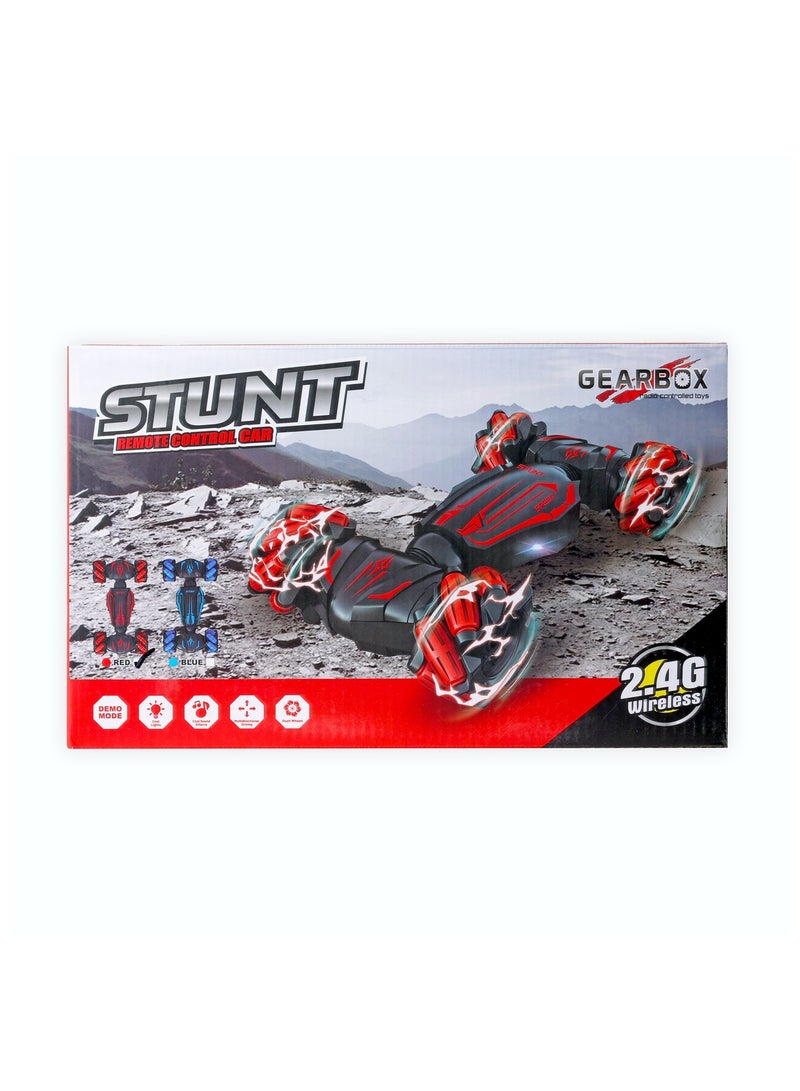 gearbox Stunt Remote Control Car - 2.4G Wireless Dual Remote Control Toy - Image 3