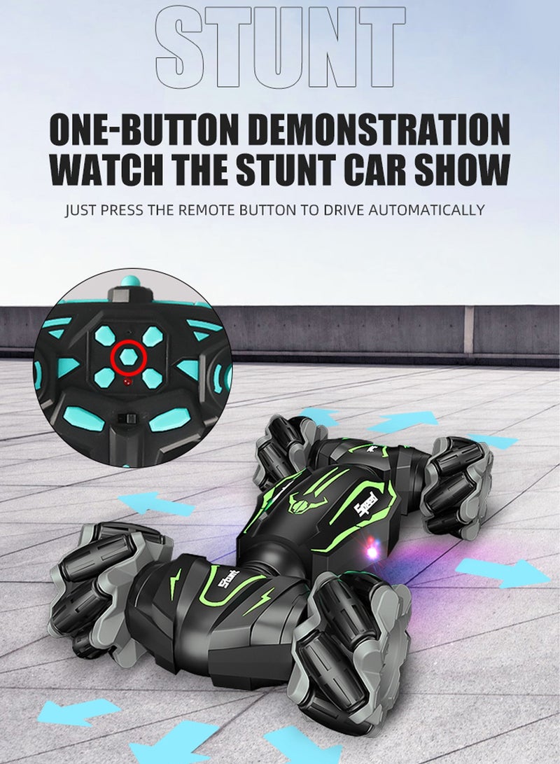 gearbox Stunt Remote Control Car - 2.4G Wireless Dual Remote Control Toy - Image 5