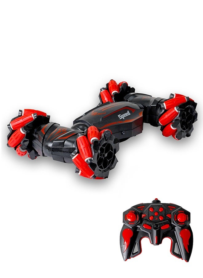 gearbox Stunt Remote Control Car - 2.4G Wireless Dual Remote Control Toy - Image 1