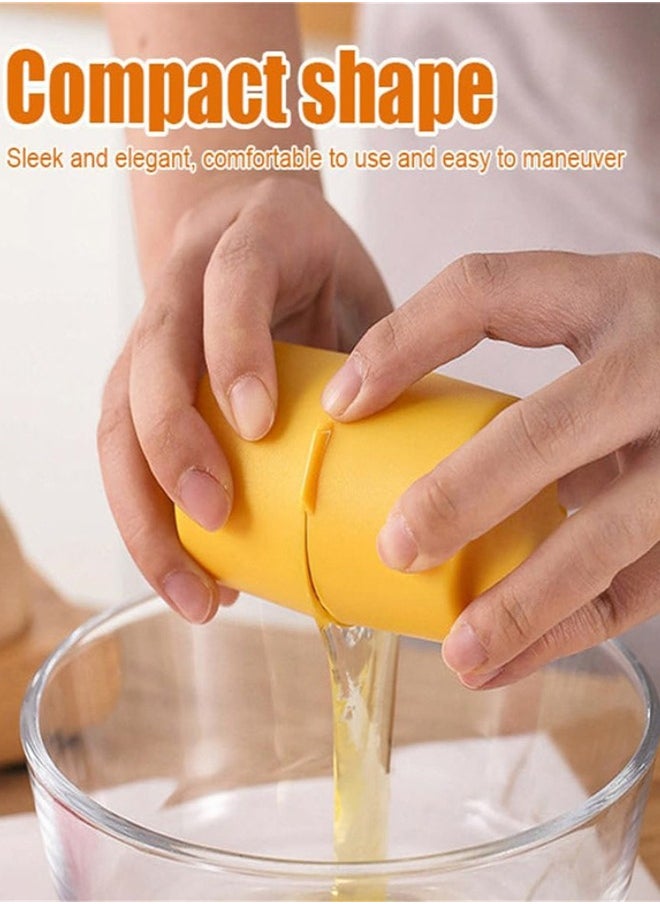 Generic 2 PCS Egg Shell Opener, Egg Cracker Tool for Raw Eggs, Hard Boiled Egg Peeler Egg Cube Egg Separator Handheld, Stainless Steel Eggshell Breaker Egg Shell Cutter Kitchen Gadgets  - Image 4