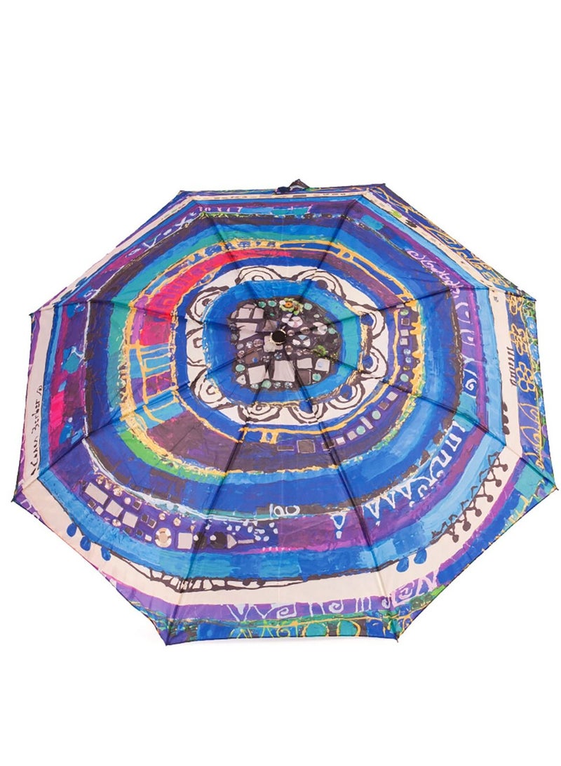 Biggdesign Biggdesign Evil Eye Mini 8 Ribs Folding Umbrella with UV Protection  - Image 3
