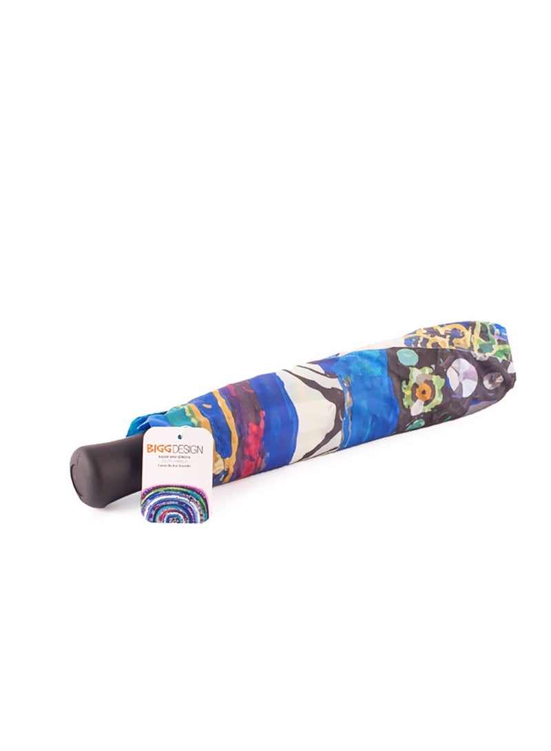 Biggdesign Biggdesign Evil Eye Mini 8 Ribs Folding Umbrella with UV Protection  - Image 1