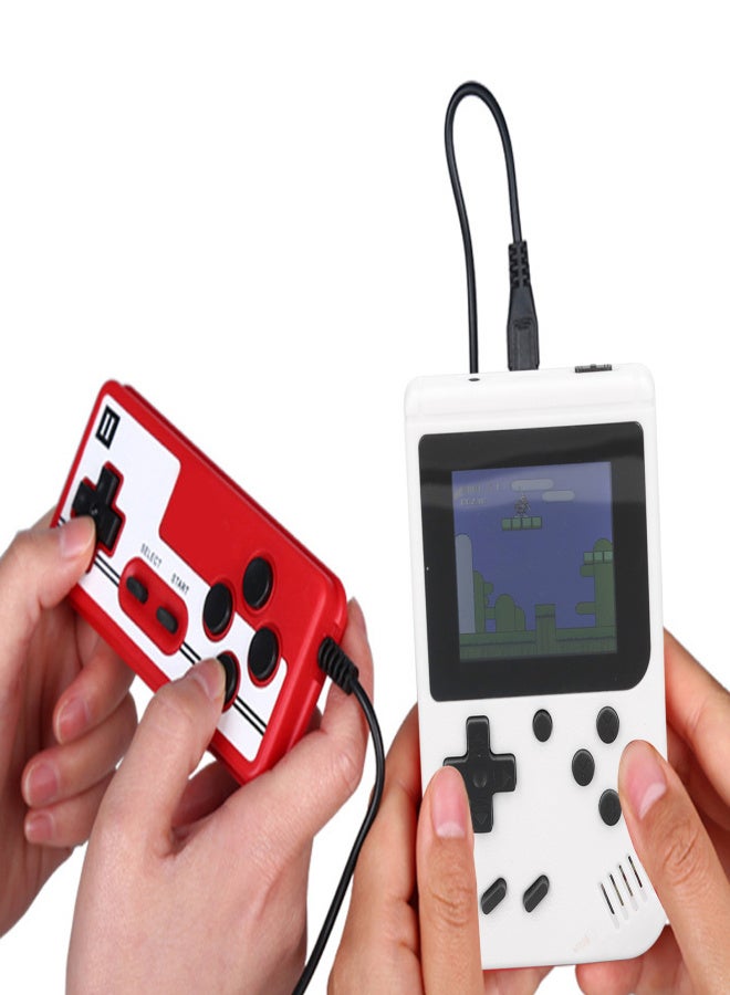 3in Screen Handheld Game Console Classic Portable Game Machine for Children Adults White - Image 4