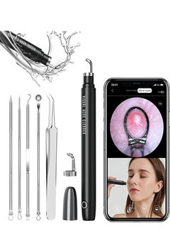 Blackhead remover, can be connected to the phone to use a magnifying glass, for exfoliating deep cleansing beauty instrument, with acne tool kit