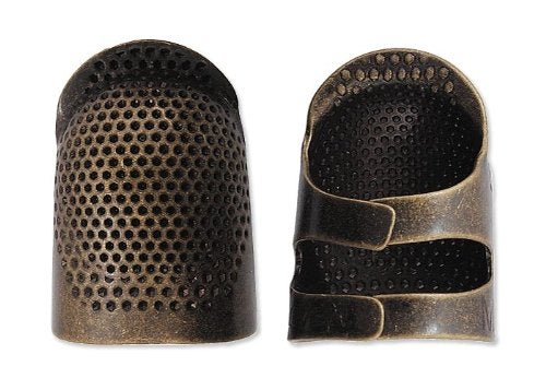 Clover Metal Open-Sided Thimble, Medium - Image 2