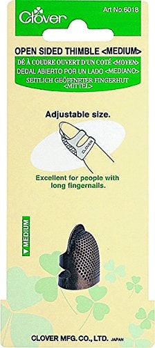 Clover Metal Open-Sided Thimble, Medium - Image 5