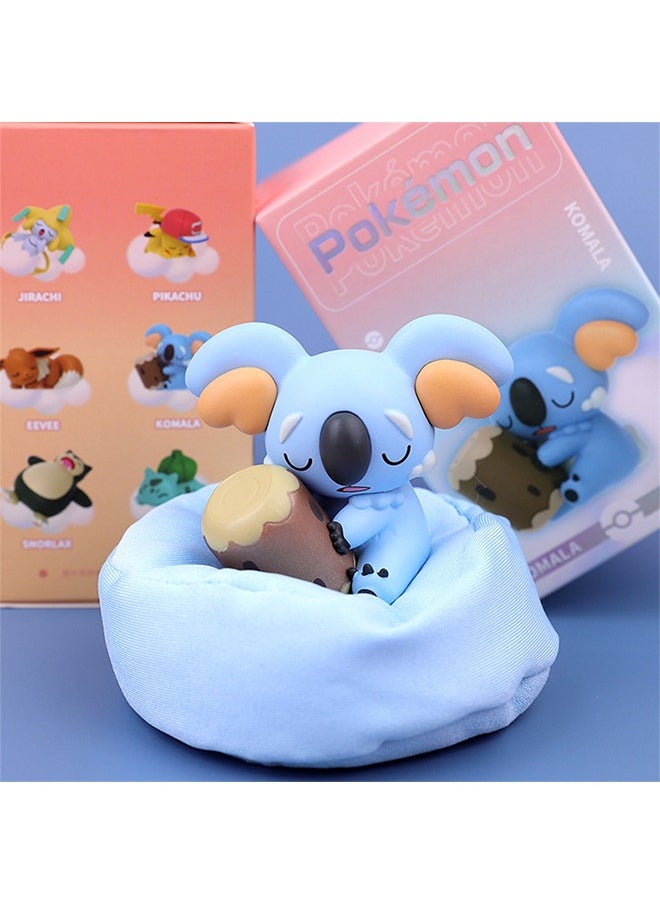 Pokemon PokeMon Tree Pillow Bear, Anime Model Toy Series with Dust Removal Mat  - Image 2