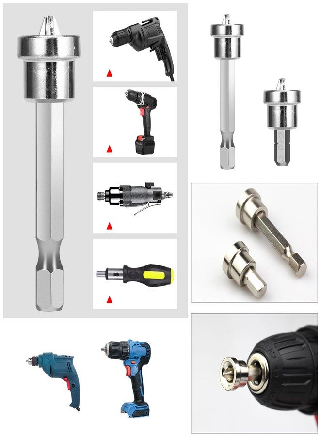 TorSor 10 Pack Drywall Screw Setter Magnetic Positioning Screwdriver Bits with 1/4 Inch Hex Shank S2 PH2 Driver Bit for Drywall Repair Panel Basswood Sheets Plaster Board Cordless Drill Impact Driver - Image 4