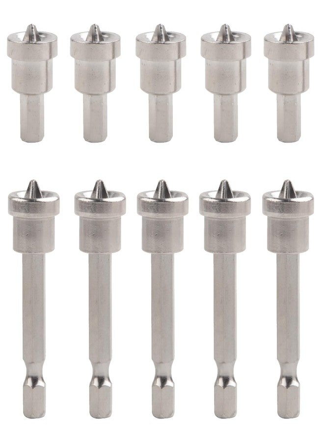 TorSor 10 Pack Drywall Screw Setter Magnetic Positioning Screwdriver Bits with 1/4 Inch Hex Shank S2 PH2 Driver Bit for Drywall Repair Panel Basswood Sheets Plaster Board Cordless Drill Impact Driver - Image 1