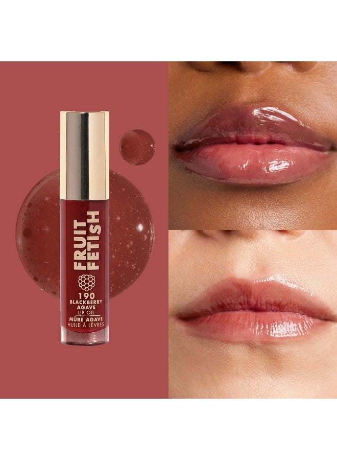 Milani Fruit Fetish Lip Oil Bundle with Vitamin E for Instant Hydration, Fruit Extract Infused Lip Treatment and Moisturizing Lip Gloss - Blackberry Agave + Lychee Nector, 2pk - Image 2