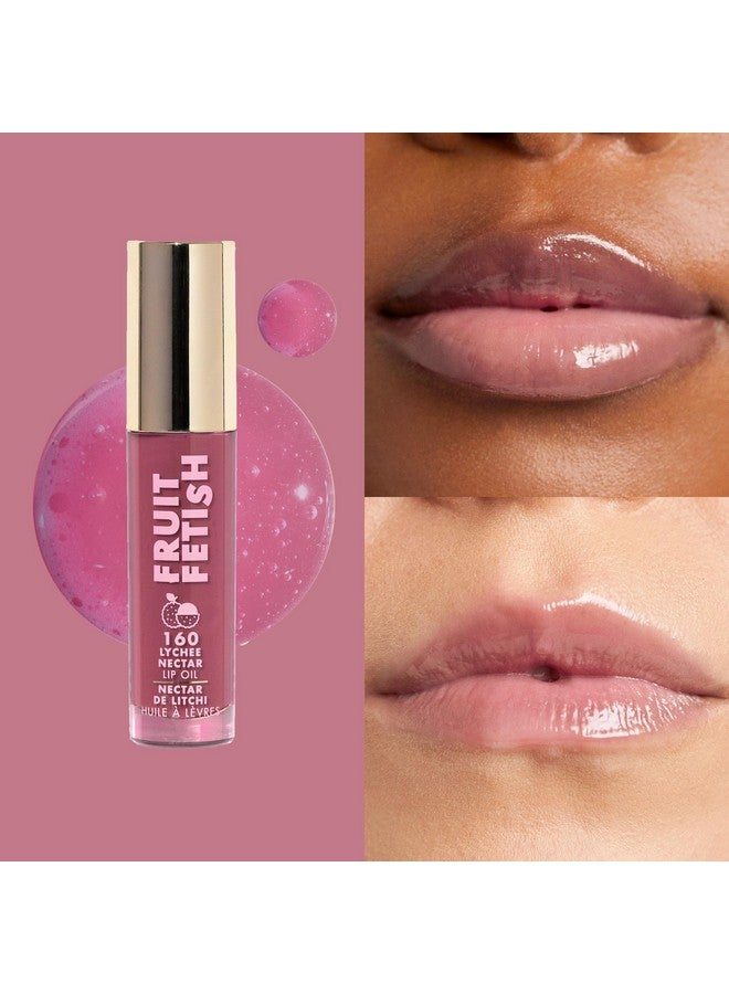 Milani Fruit Fetish Lip Oil Bundle with Vitamin E for Instant Hydration, Fruit Extract Infused Lip Treatment and Moisturizing Lip Gloss - Blackberry Agave + Lychee Nector, 2pk - Image 4