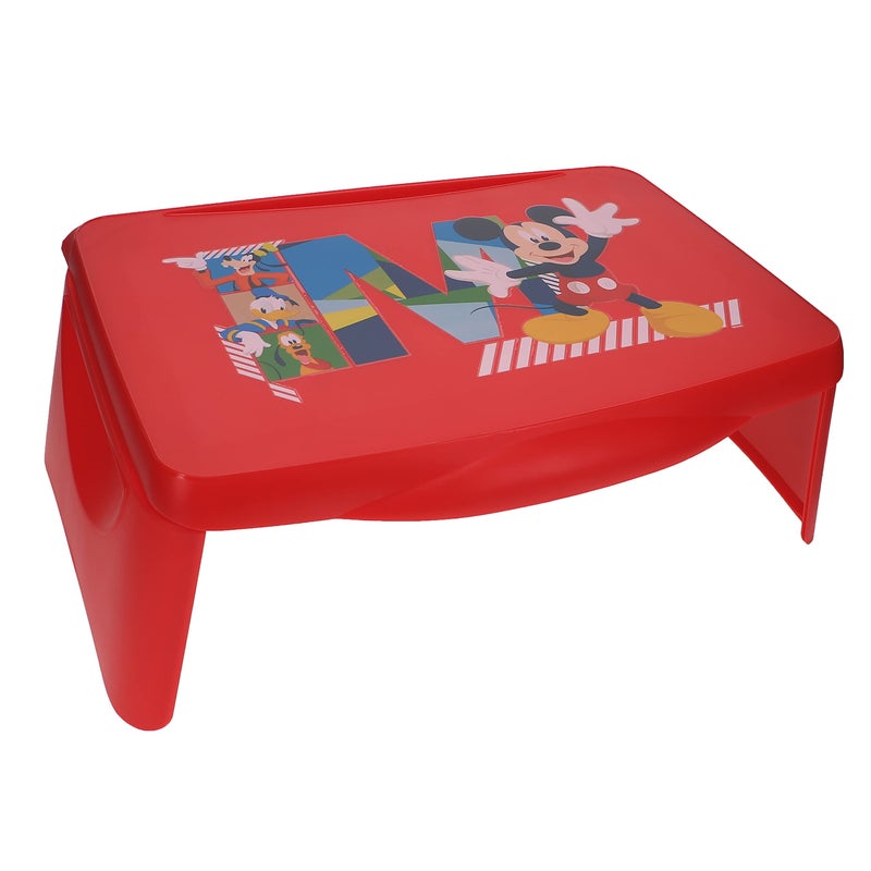 Disneys Mickey Mouse Goofy Donald and Pluto Foldable Storage Activity Tray for Coloring Homework Crafts and More