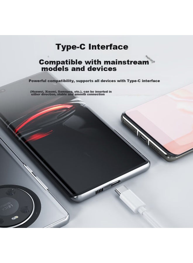 Enkor Type-c Wired Earphones For Xiaomi 12s 11, Redmi K50, Huawei, Oppo, Honor 60, P50 Pro, P40, Nova 9, Mate Gaming And Music Headphones - Image 5