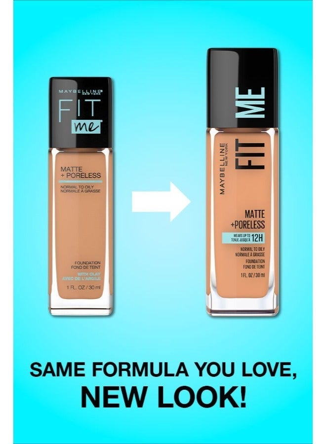 MAYBELLINE NEW YORK Fit Me Matte+Poreless Foundation 122 Packaging may vary - Image 3