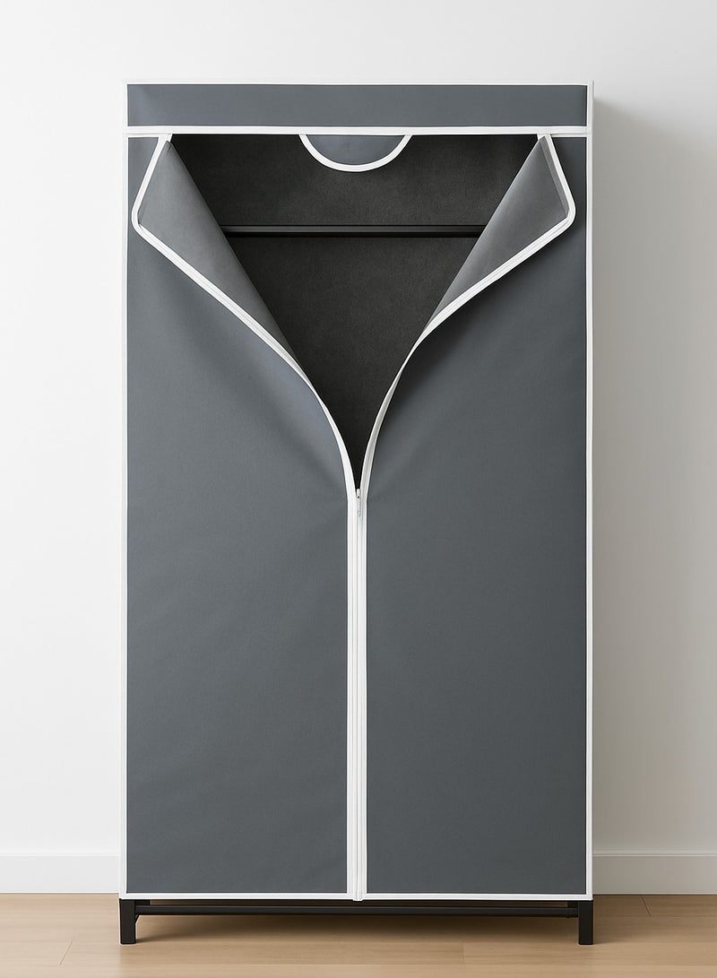 Roman Gifts CASART Fabric Wardrobe – Portable Elegance Meets Functional Design | Dust-Proof, Lightweight Freestanding Clothing Organizer with Refined Craftsmanship