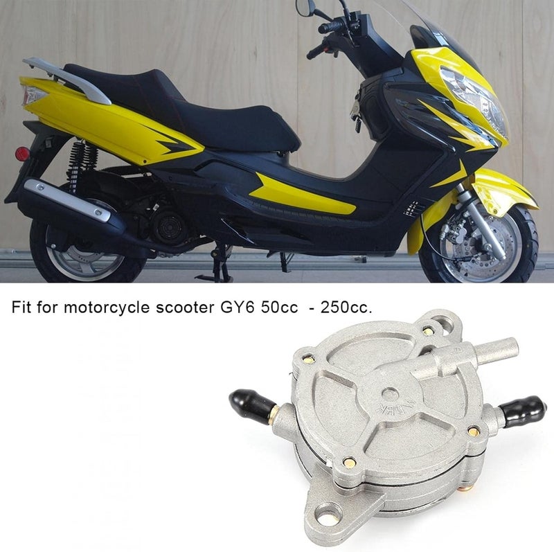 klarako Fuel Pump Petrol Pump, Motorcycle Scooter Vacuum Fuel Pump Range, Fuel Pump Extension Pump for GY6 50cc 250cc Motorcycle Scooter - Image 3