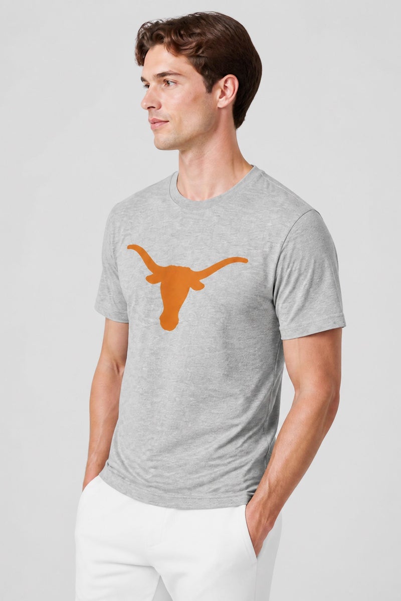 Fanatics Men Sportswear Fit Short Sleeve Texas Longhorns Outdoor T-Shirt, Light Grey - Image 3